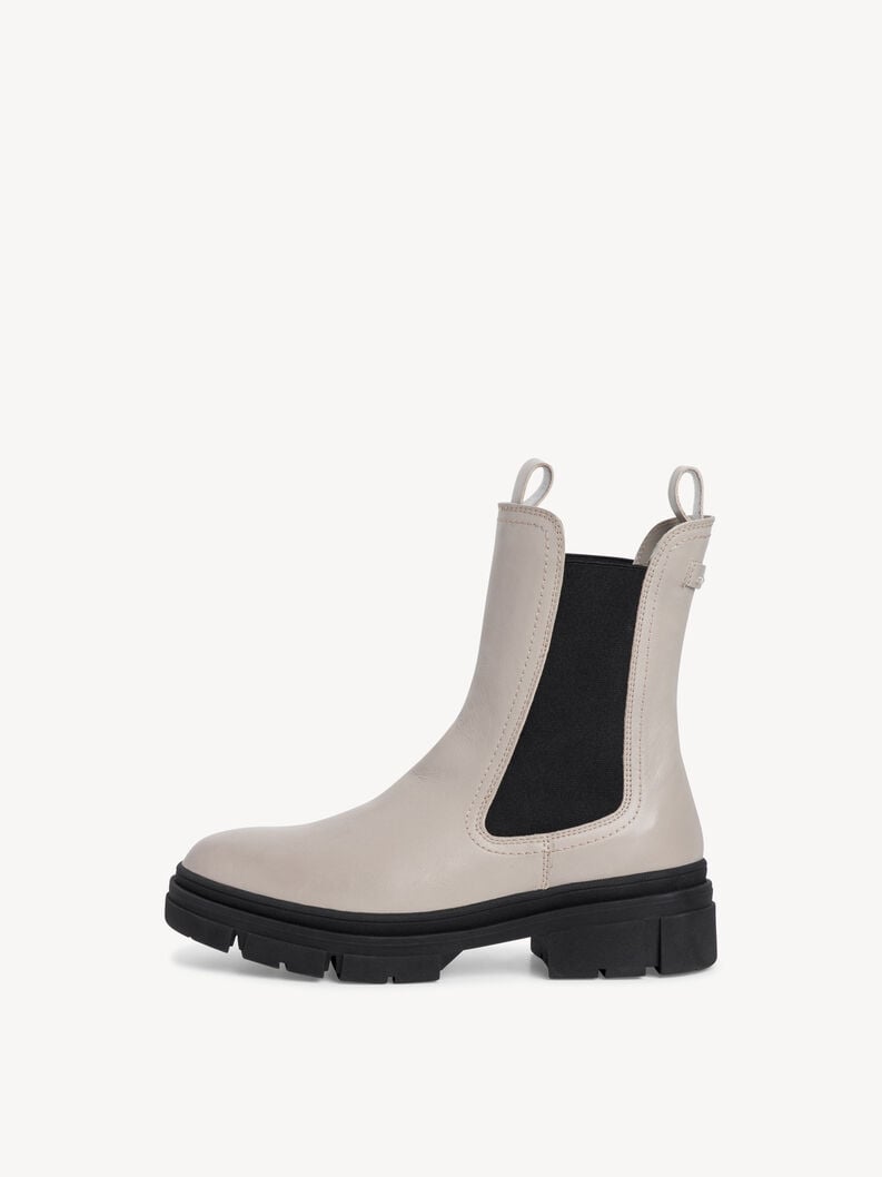 Tamaris | Leder Chelsea Boot - Grau | Grey Leather