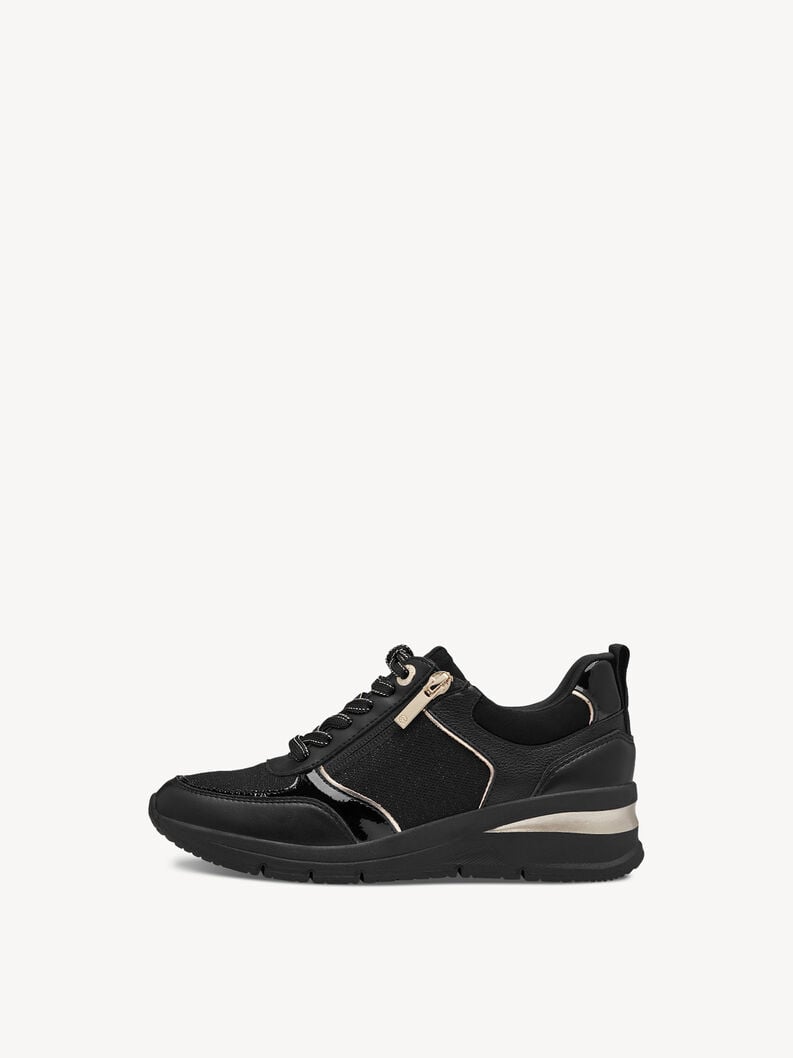 Tamaris | Sneaker - Schwarz | Black/Gold