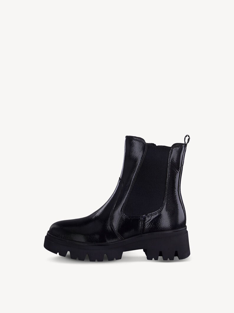 Tamaris | Leder Chelsea Boot - Schwarz | Black Patent