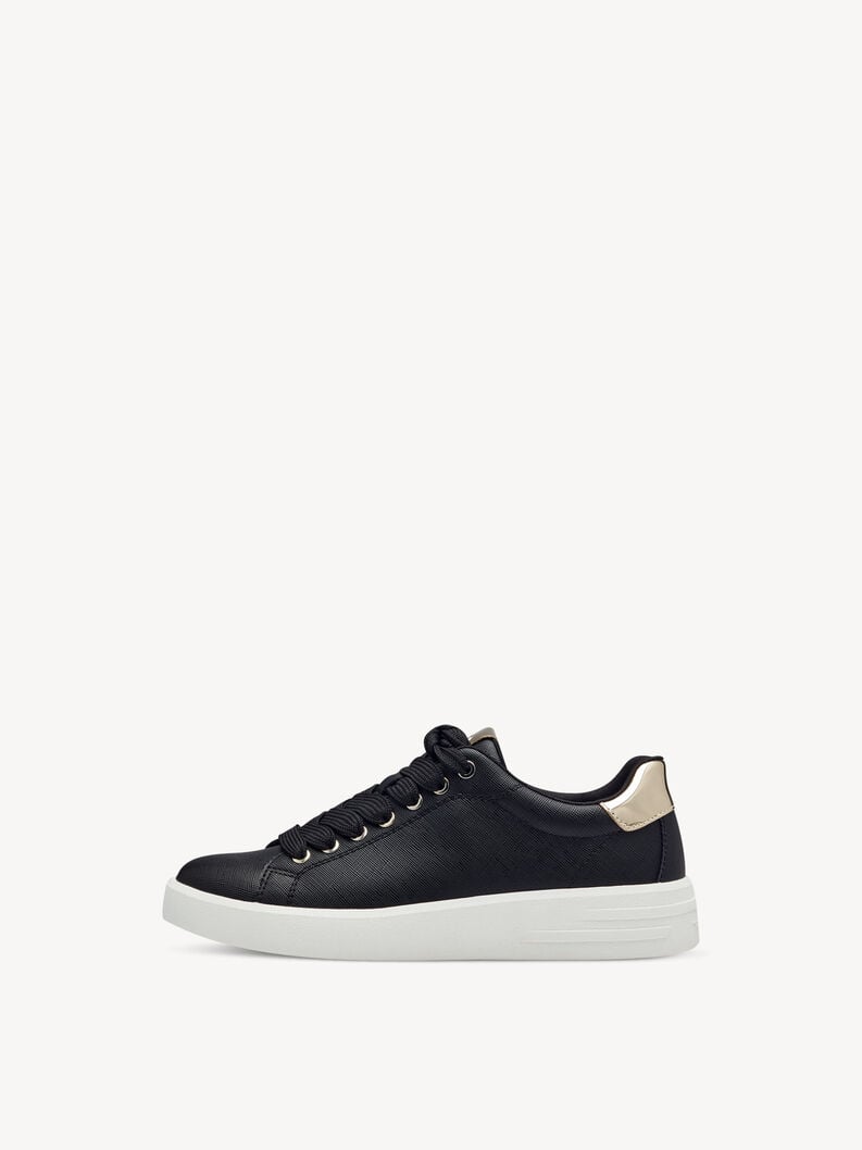 Tamaris | Sneaker - Schwarz | Black/Gold