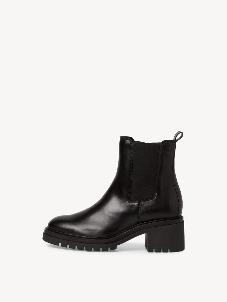 Tamaris | Leder Chelsea Boot - Schwarz | Black