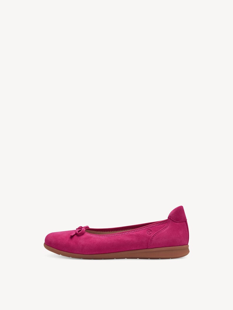 Tamaris | Lederballerina - Pink | Fuxia