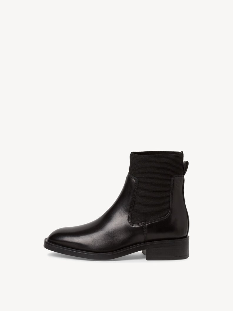 Tamaris | Leder Chelsea Boot - Schwarz | Black