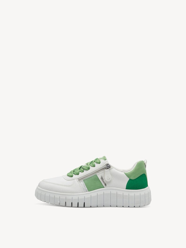 Tamaris | Sneaker - Green | White/ Green