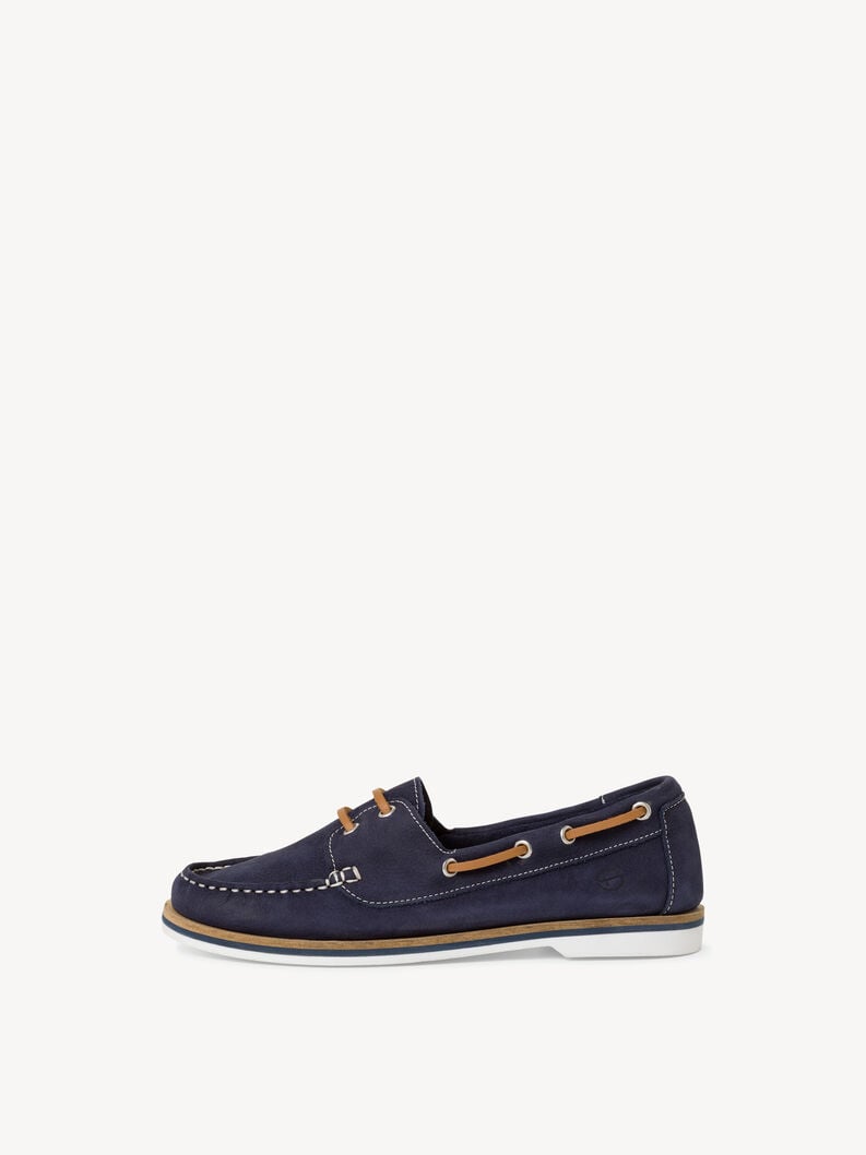 Tamaris | Ledermoccassin - Blau | Navy