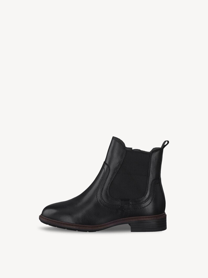 Tamaris | Leder Chelsea Boot - Schwarz | Black