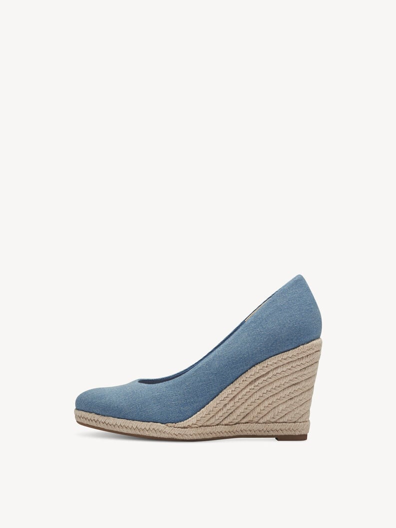 Tamaris | Keilpumps - Blau | Denim