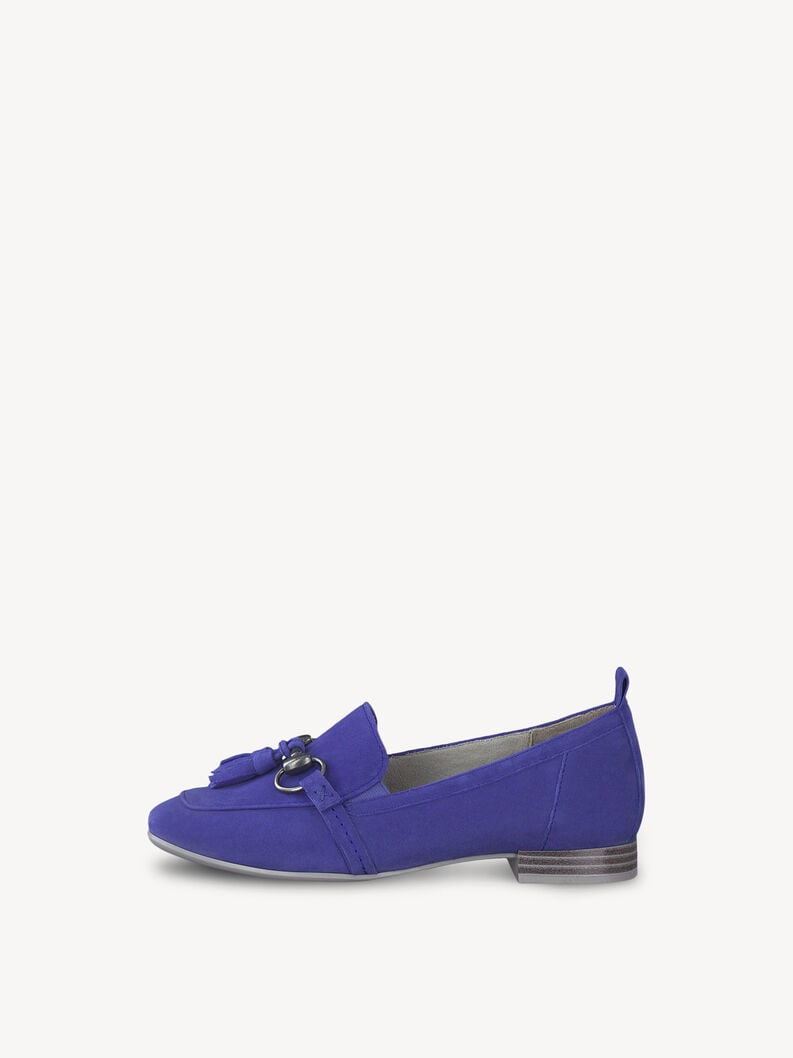 Tamaris | Lederslipper - Blau | Royal Blue