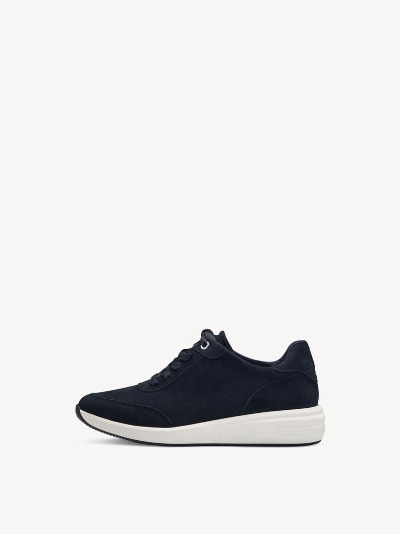 Tamaris | Ledersneaker - Blau | Navy