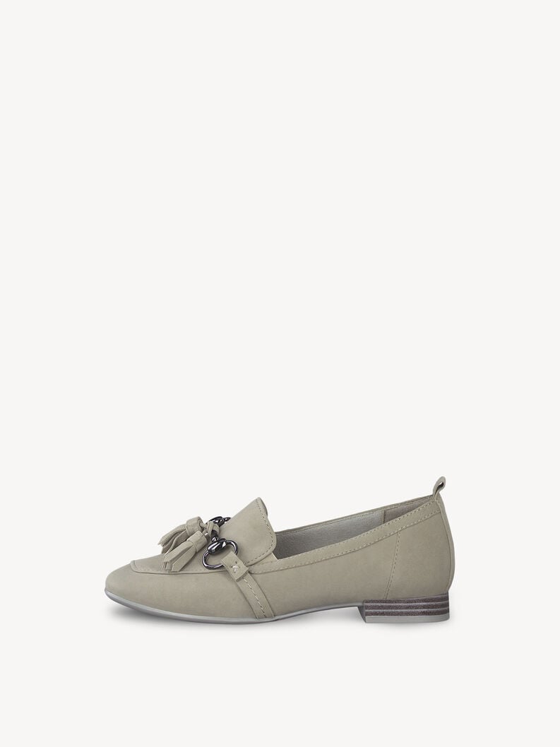 Tamaris | Lederslipper - Beige | Beige