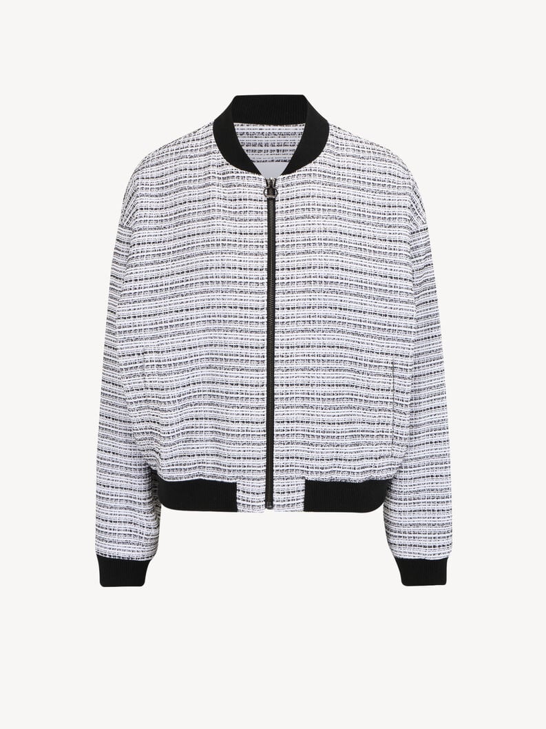 Tamaris | Bomberjacke - White | Off White&Black