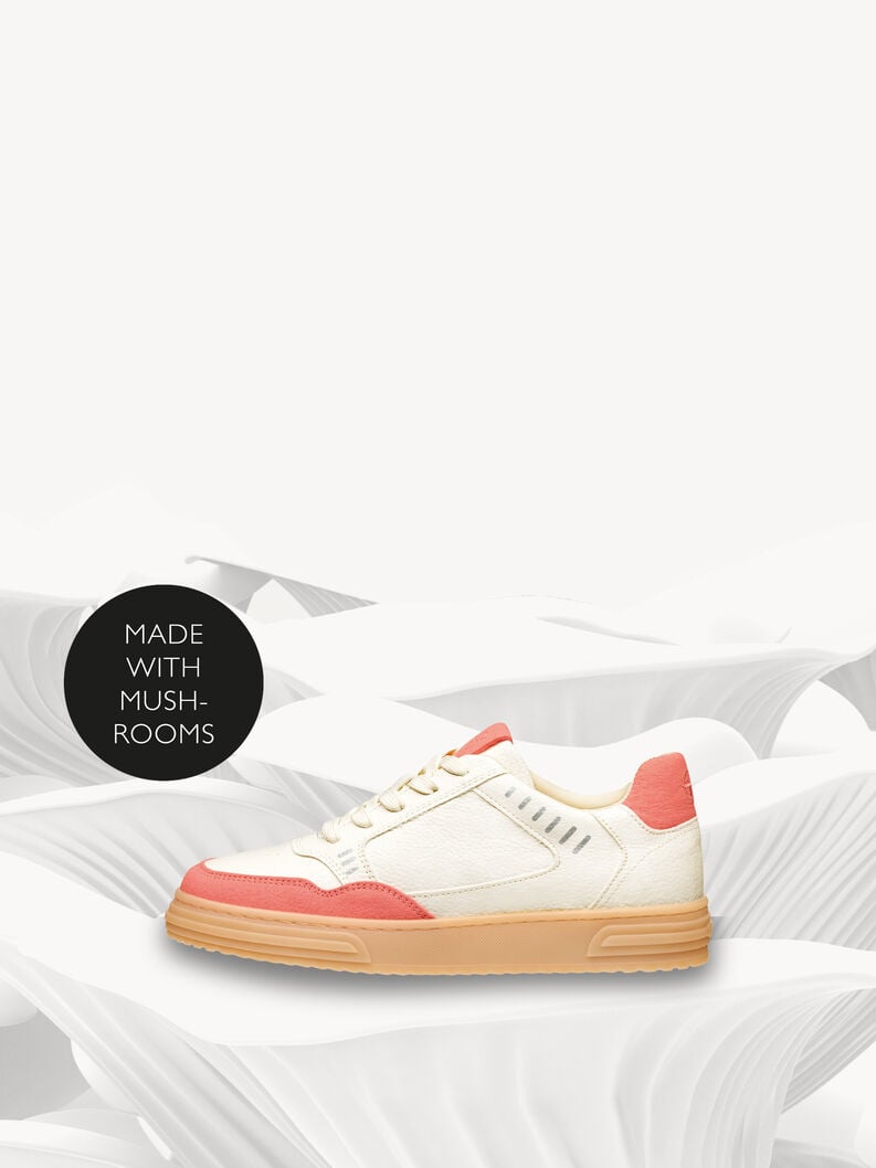 Tamaris | Sneaker - Beige | White/Pink