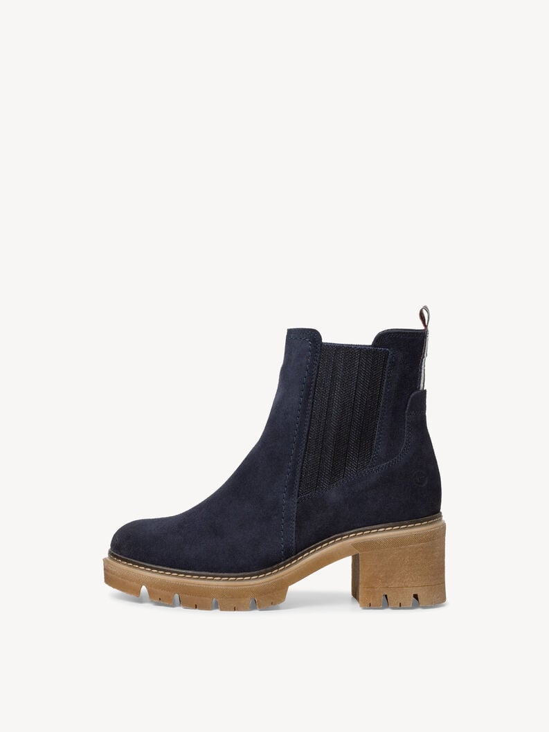 Tamaris | Leder Chelsea Boot - Blau | Navy