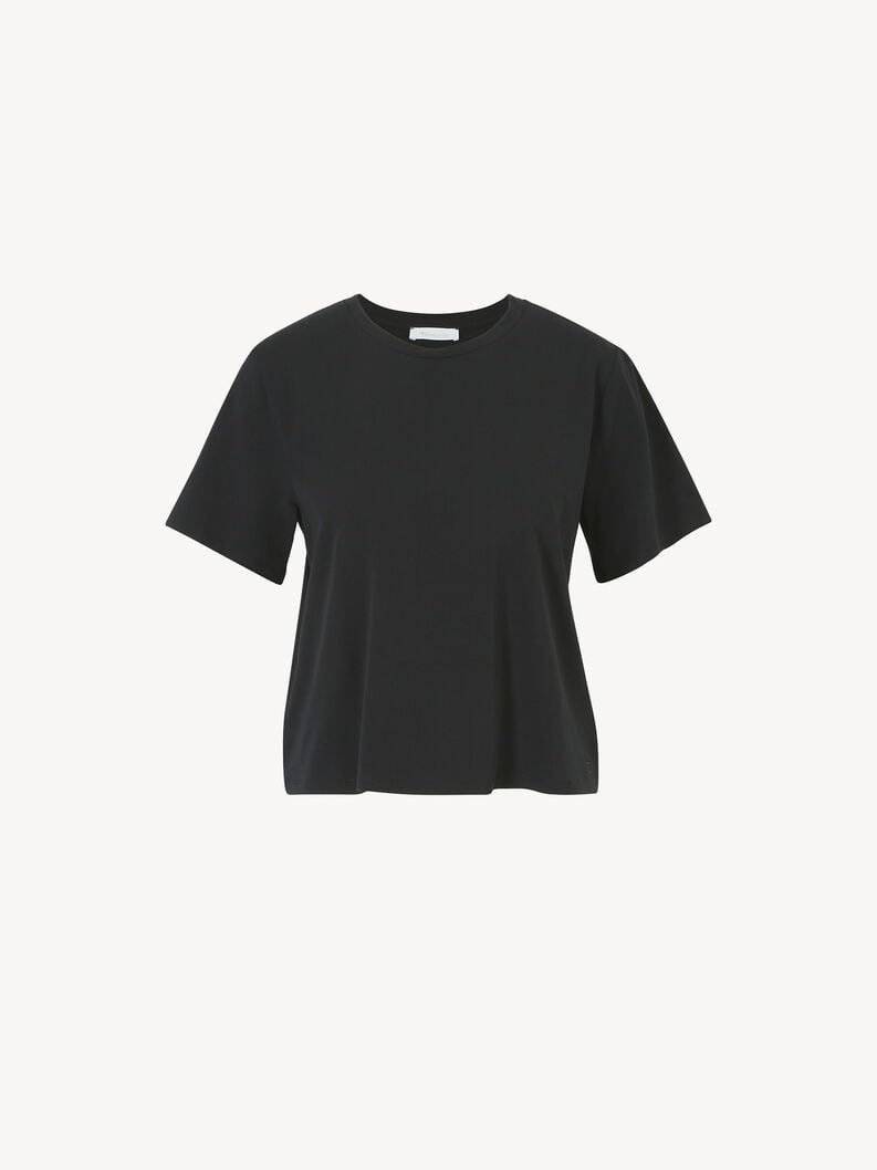 Tamaris | Oversized T-Shirt - Schwarz | Black Beauty