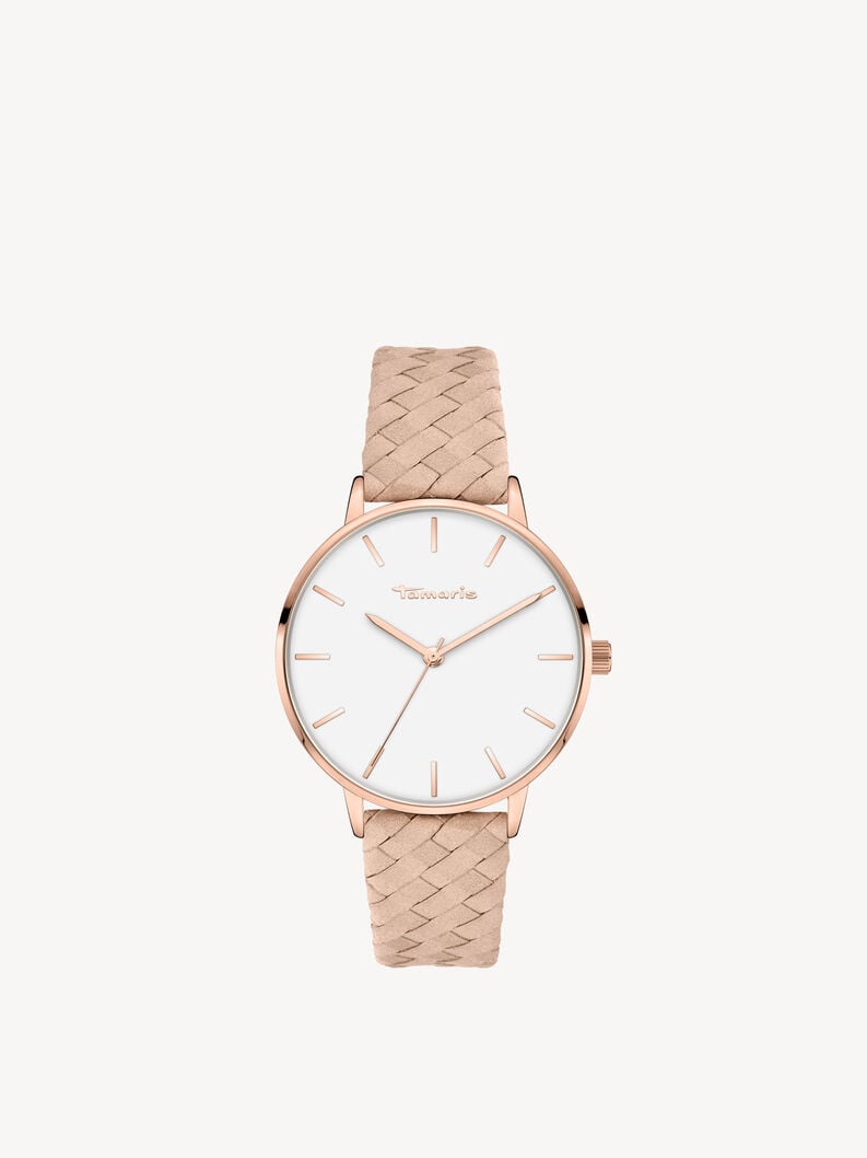 Tamaris | Uhr - Beige | Rosegold Beige