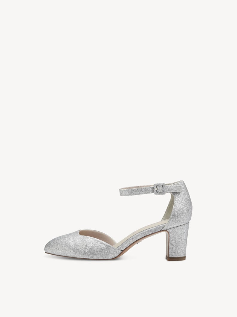 Tamaris | Pumps - Silber | Silver Glam