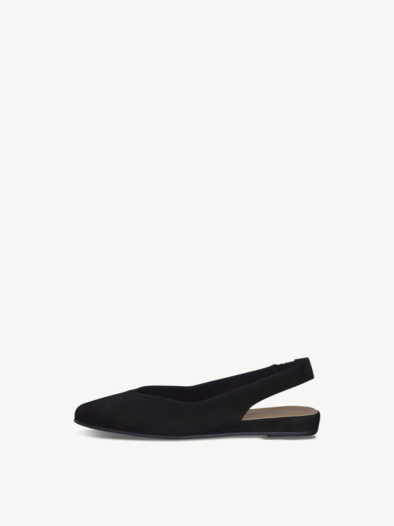 Tamaris | Lederslingpumps - Schwarz | Black