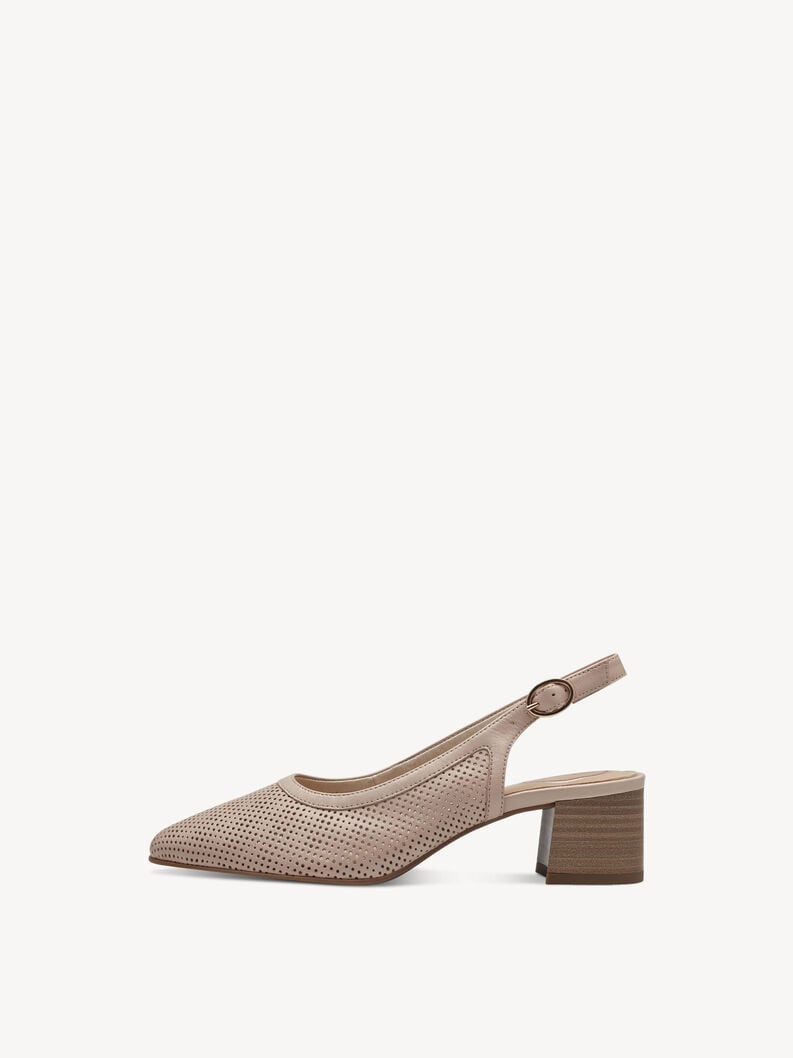 Tamaris | Lederslingpumps - Rosa | Old Rose