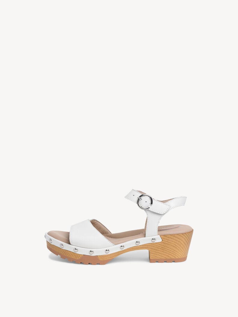 Tamaris | Ledersandalette - White | White