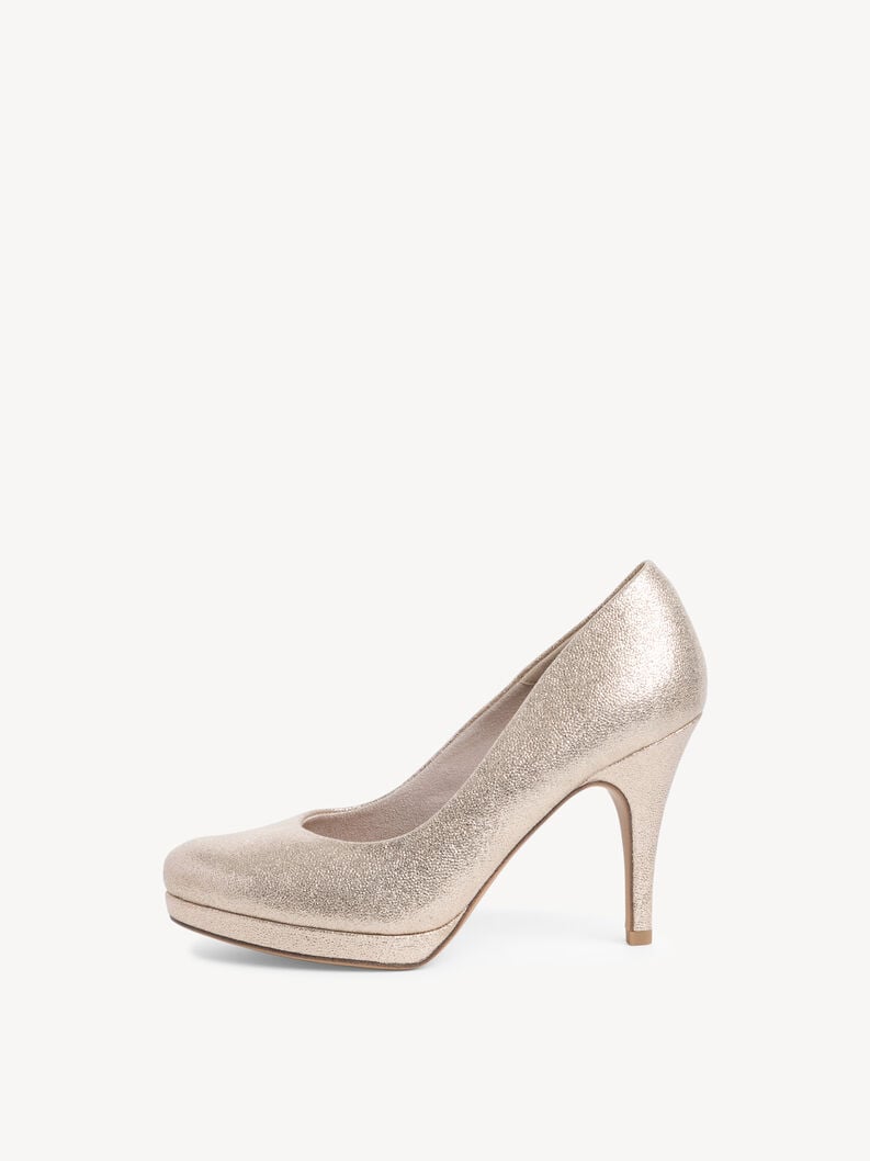 Tamaris | Pumps - Metallic | Lt.Gold Glam