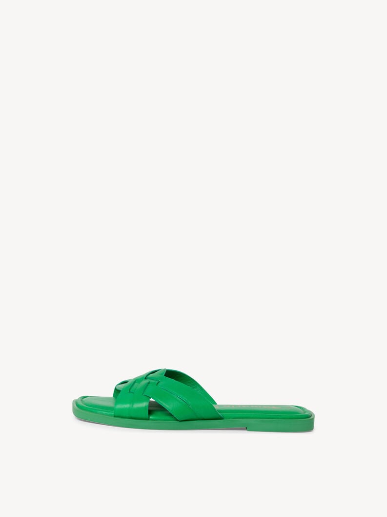 Tamaris | Lederpantolette - Green | Green