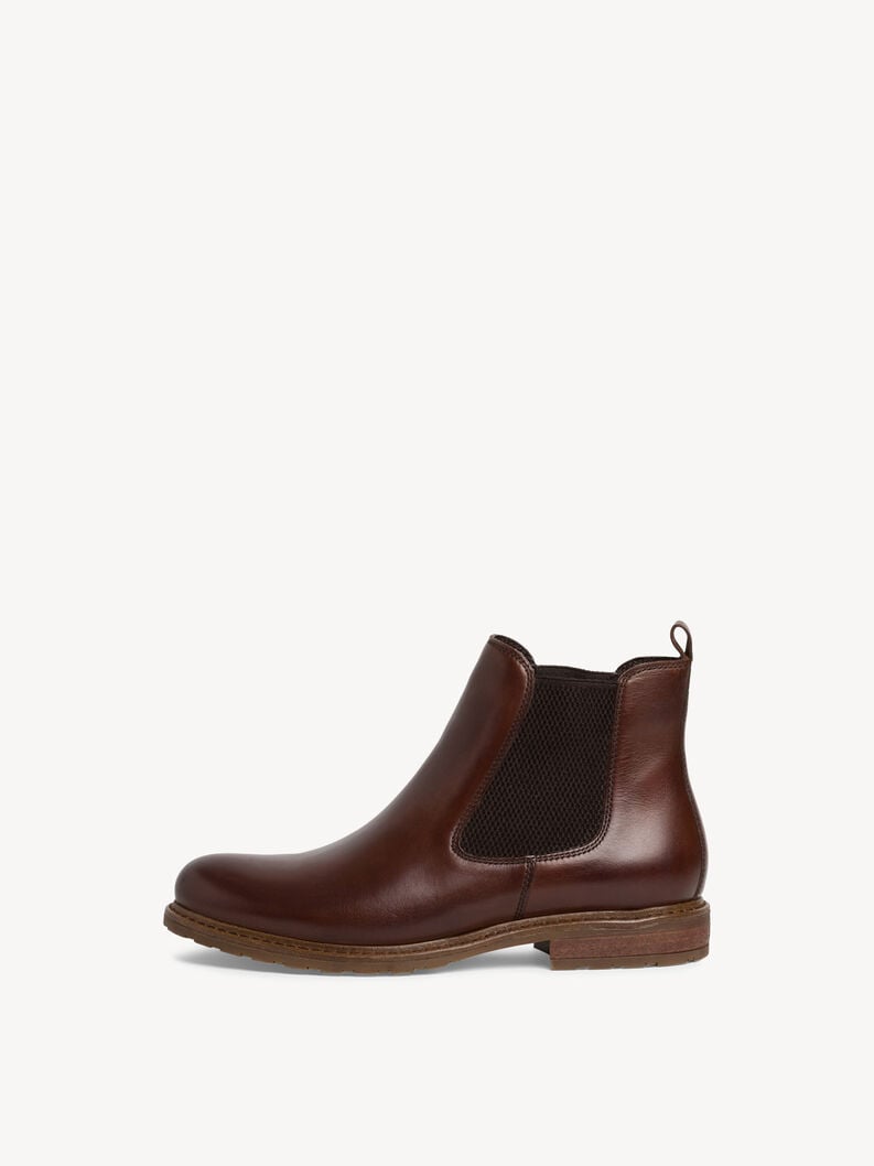 Tamaris | Leder Chelsea Boot - Braun | Muscat Leather