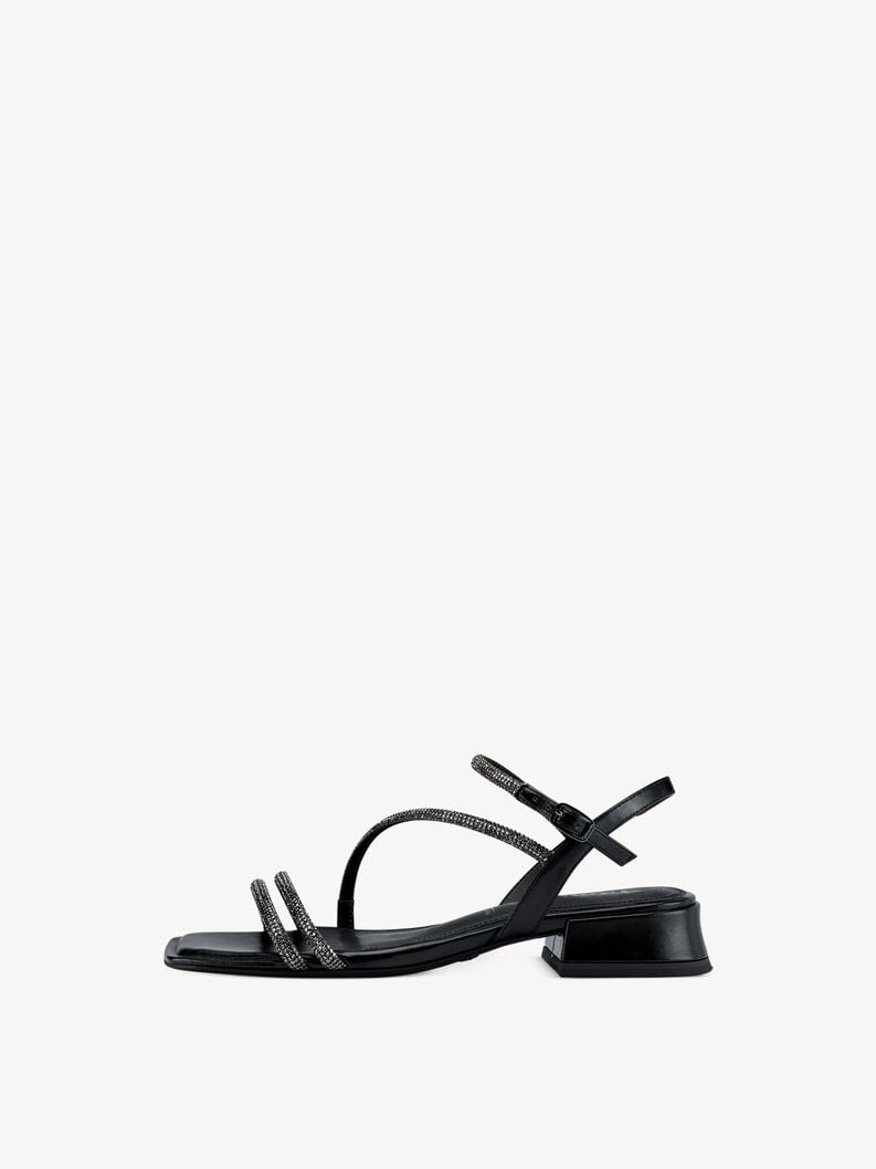 Tamaris | Sandalette - Schwarz | Black Metallic