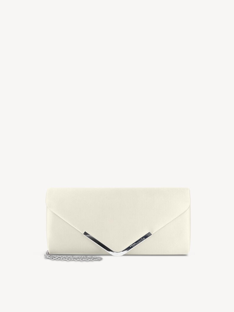 Tamaris | Clutch - Beige | Beige Satin