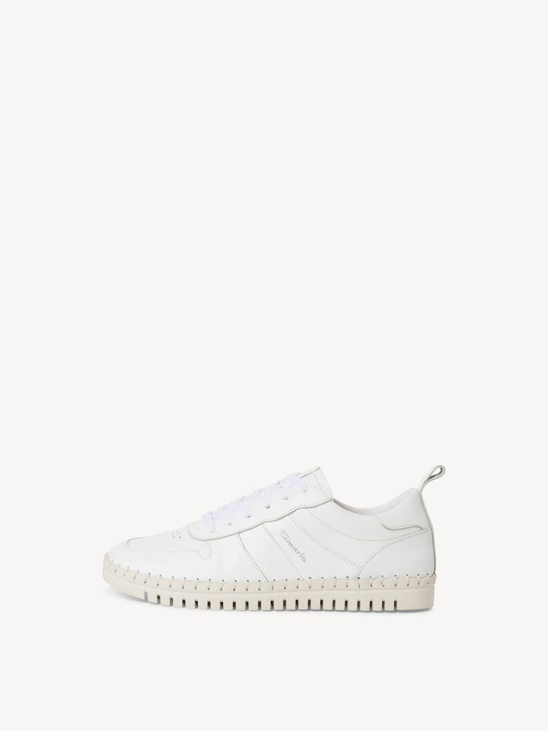 Tamaris | Ledersneaker - White | White Uni