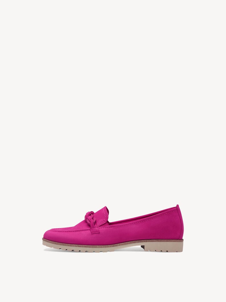 Tamaris | Lederslipper - Pink | Fuxia