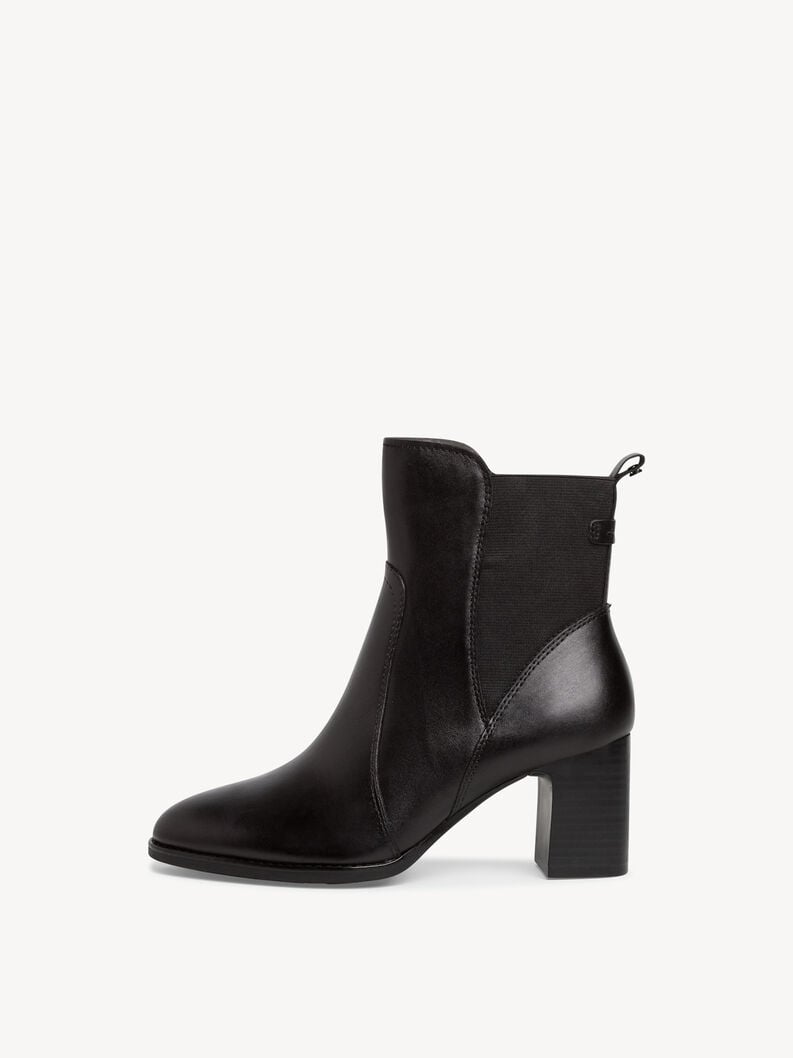 Tamaris | Leder Chelsea Boot - Schwarz | Black