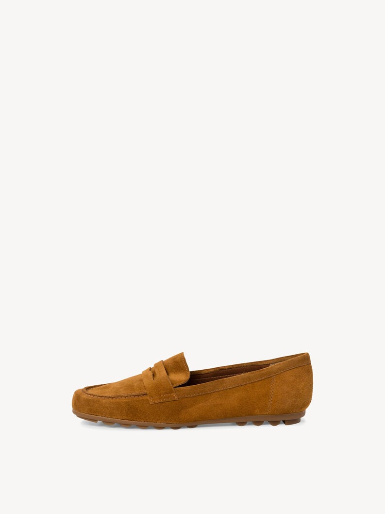 Tamaris | Ledermoccassin - Braun | Cognac