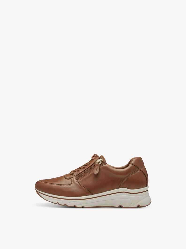 Tamaris | Sneaker - Braun | Cognac Leather