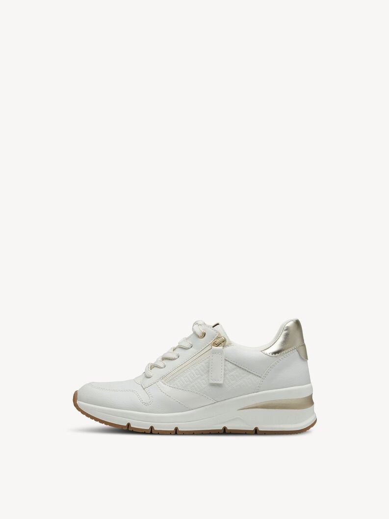 Tamaris | Sneaker - White | White/Gold