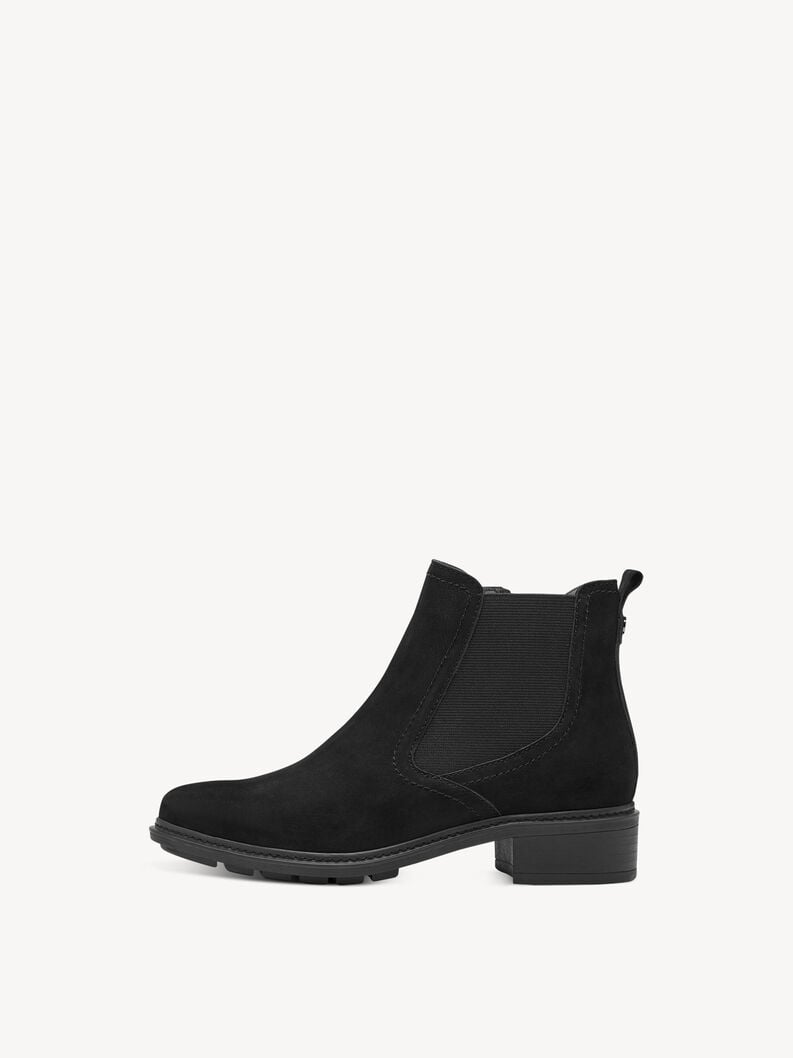 Tamaris | Leder Chelsea Boot - Schwarz | Black