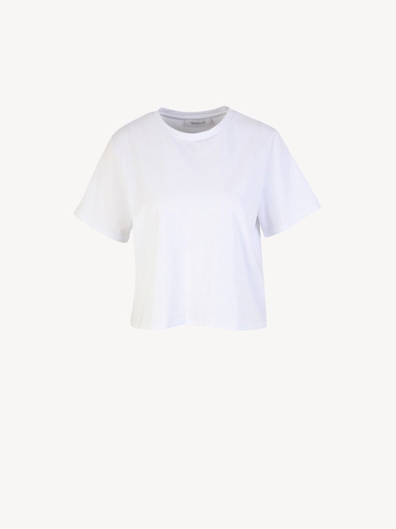 Tamaris | Oversized T-Shirt - White | Bright White