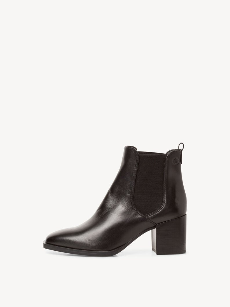 Tamaris | Leder Chelsea Boot - Schwarz | Black