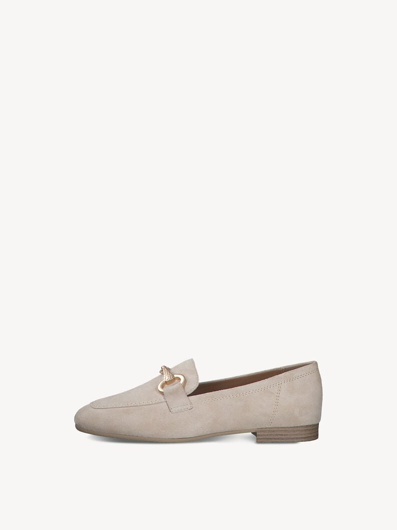 Tamaris | Lederslipper - Beige | Ivory