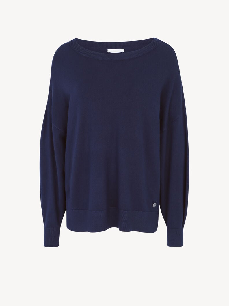 Tamaris | Pullover - Blau | Black Iris