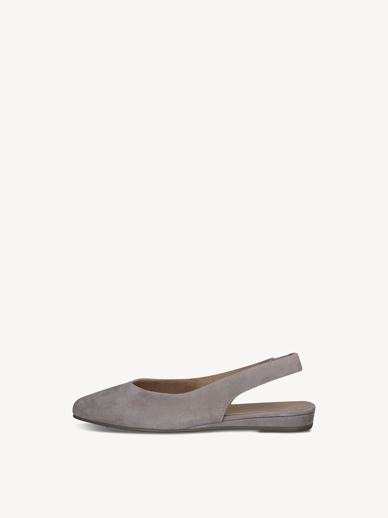 Tamaris | Lederslingpumps - Beige | Taupe