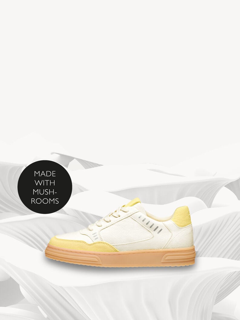 Tamaris | Sneaker - White | White/Yellow