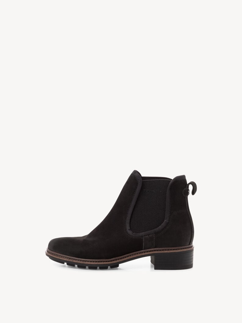 Tamaris | Leder Chelsea Boot - Schwarz | Black