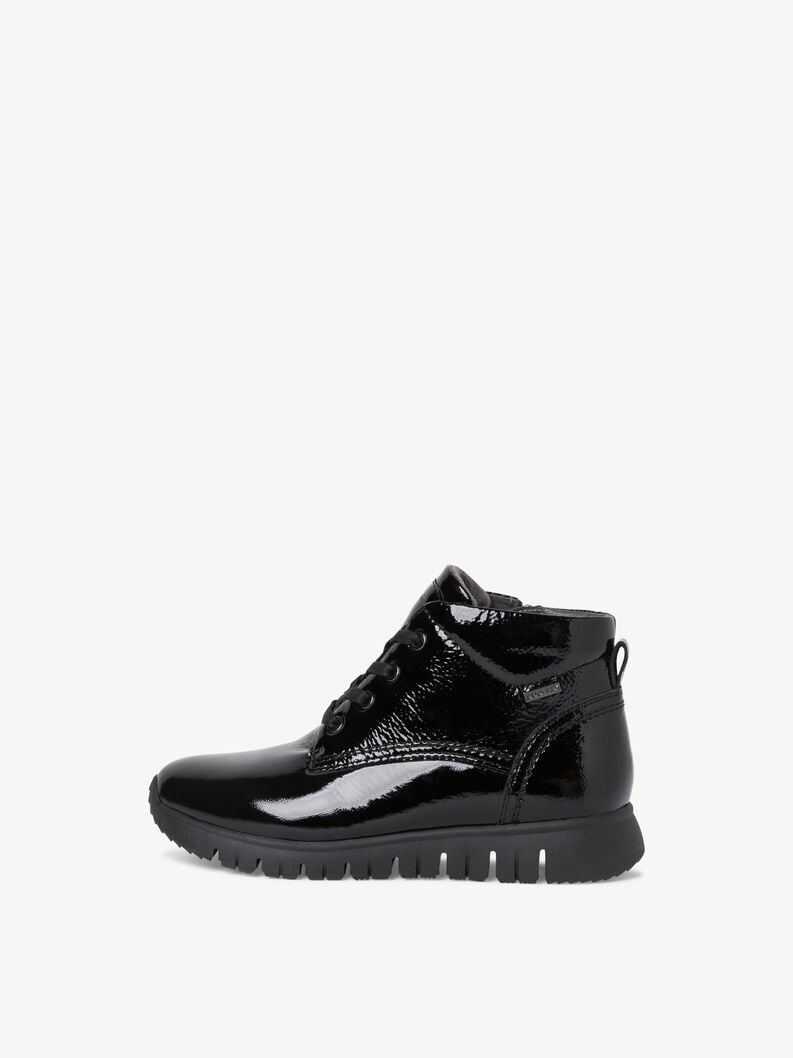 Tamaris | Lederstiefelette - Schwarz | Black Patent