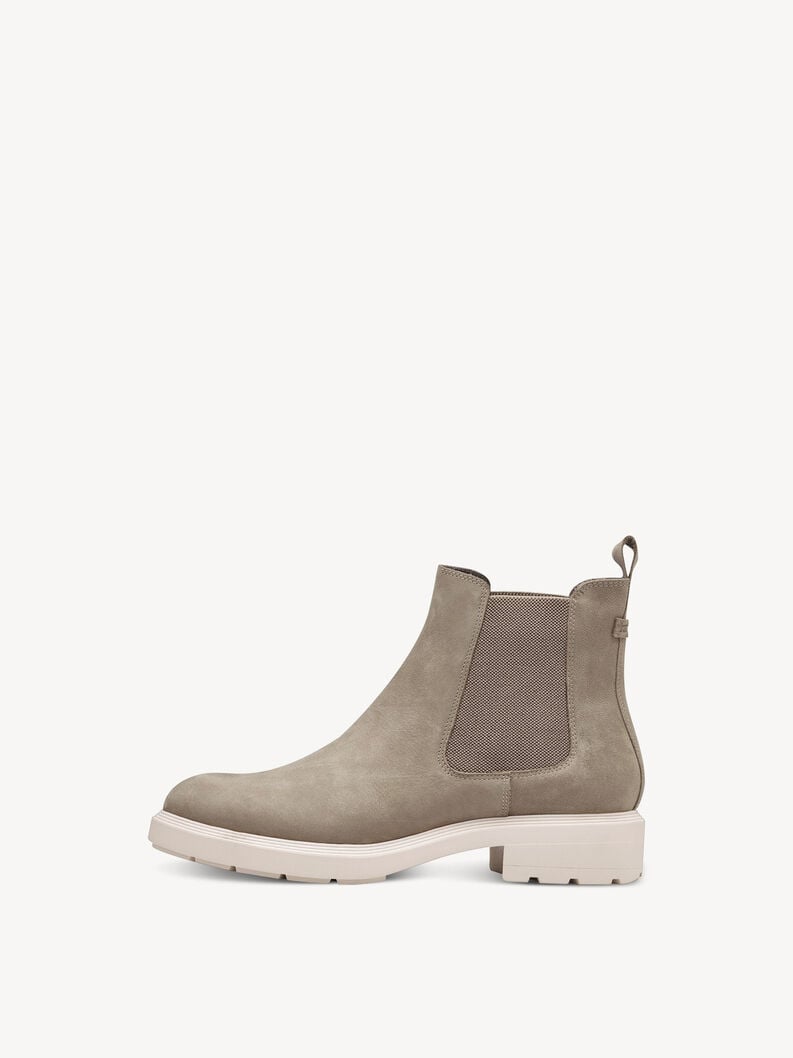 Tamaris | Leder Chelsea Boot - Green | Sage