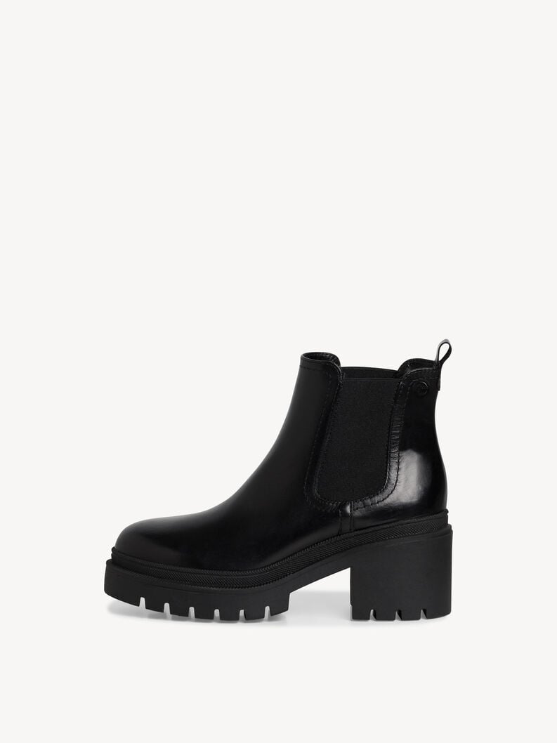 Tamaris | Leder Chelsea Boot - Schwarz | Black Leather