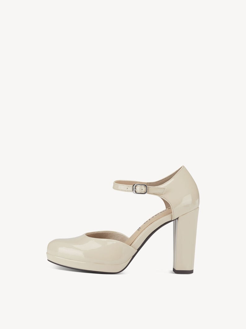 Tamaris | Pumps - Beige | Beige Patent