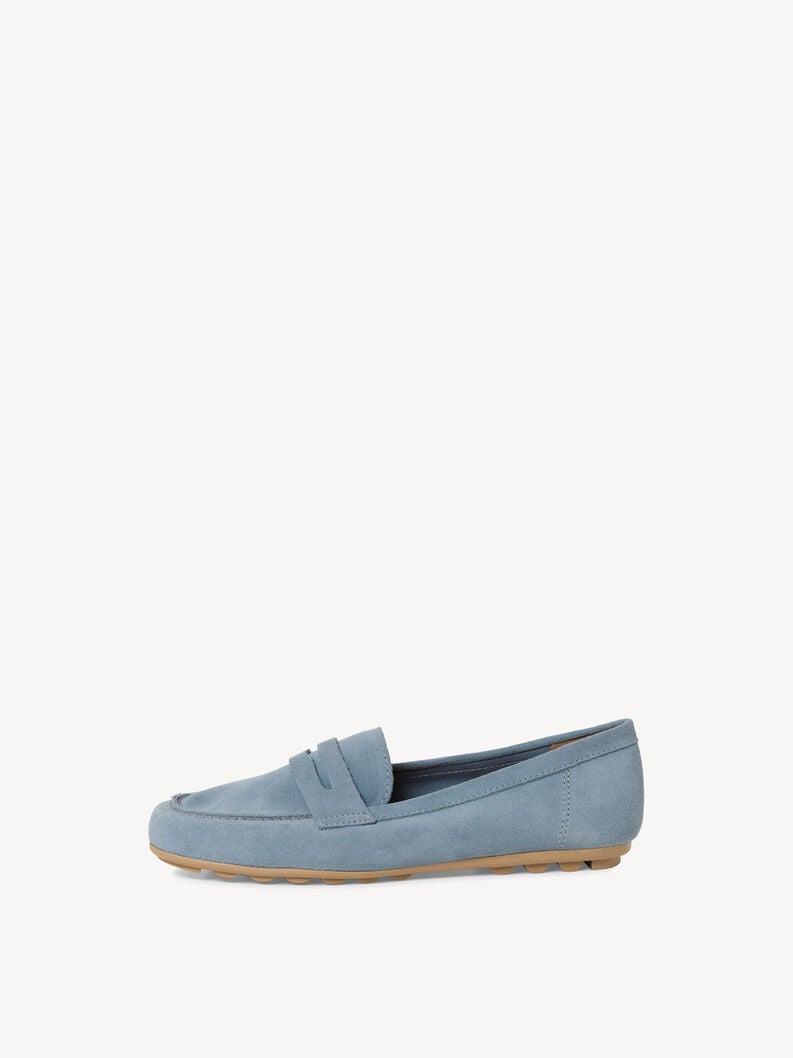 Tamaris | Ledermoccassin - Blau | Light Blue