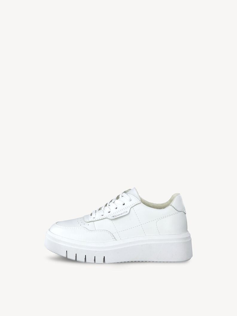 Tamaris | Ledersneaker - White | White Uni