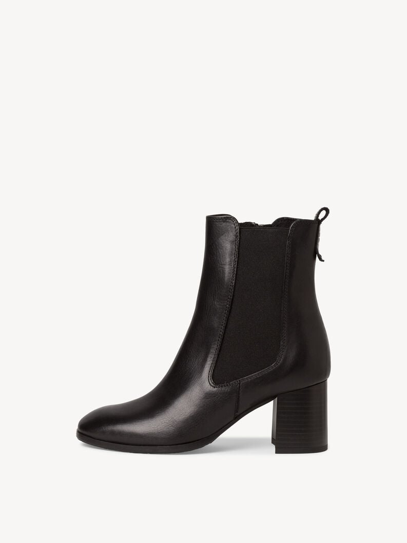 Tamaris | Leder Chelsea Boot - Schwarz | Black