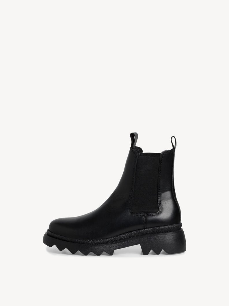 Tamaris | Leder Chelsea Boot - Schwarz | Black